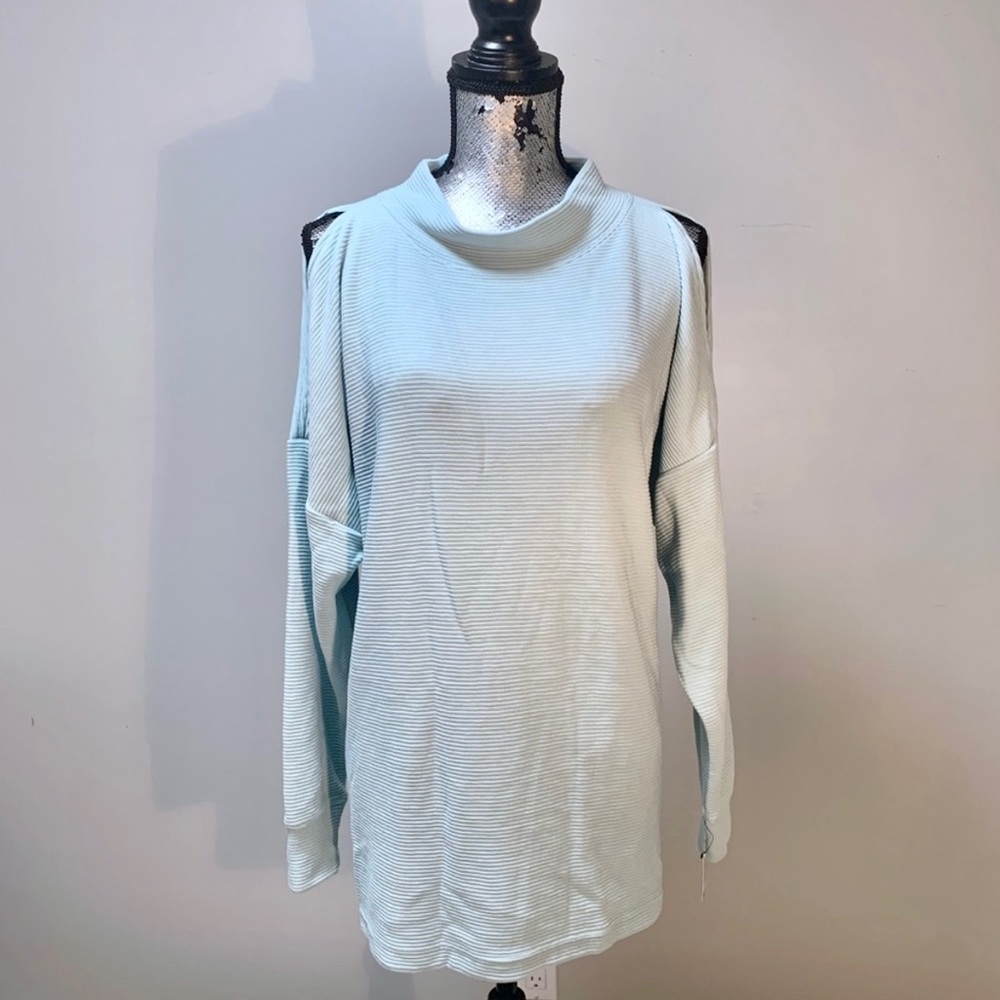 NWT IDEOLOGY cold shoulder PLUS FITNESS RUNNING SHIRTS & TOPS  2x